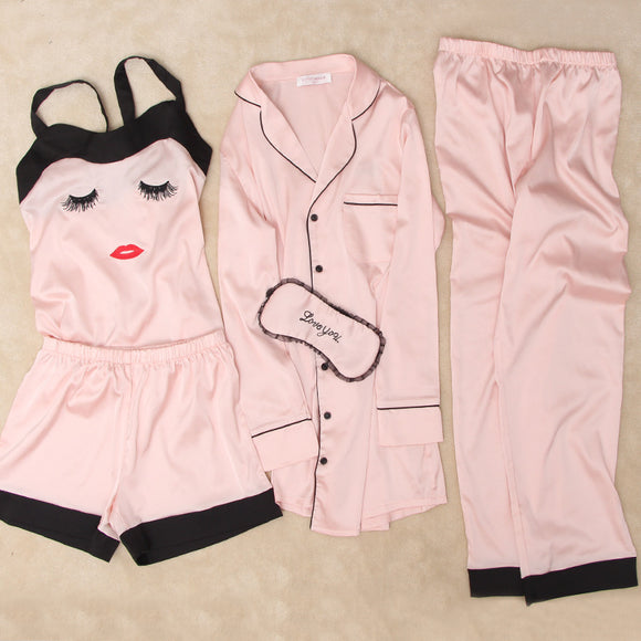 5 Piece Pajama Set