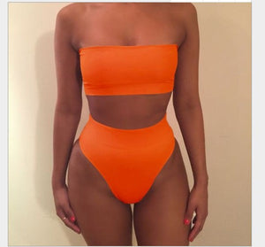 Two piece swimwear