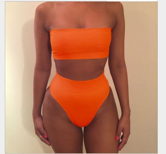 Two piece swimwear
