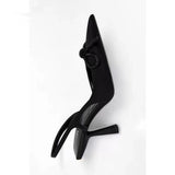 Zar autumn and winter new women's shoes black bright decoration pointed open heel Muller shoes 12228810040