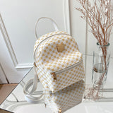 Women's Bag 2021 Autumn New Fashion Backpack Dot Small Schoolbag Korean Printed Messenger Bag